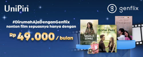 Berlangganan Genflix Sekarang Bisa Bayar #PakeUniPin